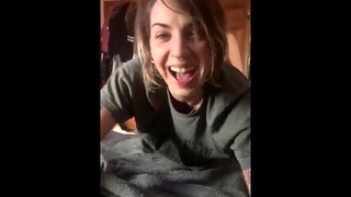 Watching A Wife Fuck A Gf With A Strap At While I Jerk Off