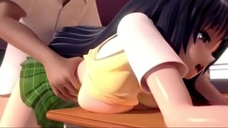 Kotegawa Yui (shamefully) Gets Her Ass Pounded