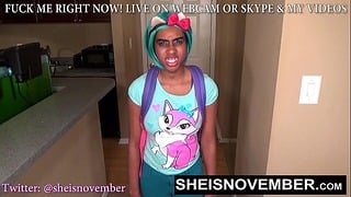 Msnovember Eats Step Dad Sperm After Nasty Jerk Off Oral Sex Face Fuck Pov 18
