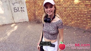 Outside Pickups Germany! Blondes Picked Up Fucked!