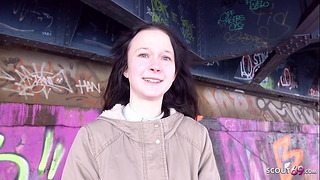 Deutsche Scout – Flexible Innocent Petite Girl Pickup And Fuck At Real Street Casting
