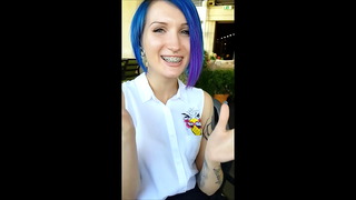 Insta Bitch Sex With Fan In Outside Spot