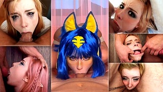 Best Throat Fuck Moments Compilation