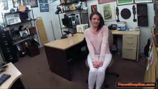 Lady Needs The Pawnshop Owners Big Cock And Gets Facefucked