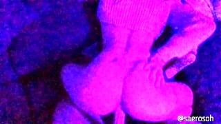 Petite Girl Sucks And Fucks His Big Cock After A Late-Night Film – Amateur Saerosoh