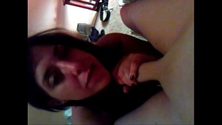 Hot Busty Chick Deepthroats POV