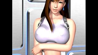 Ffvii Tifa Core 3D Bstrim
