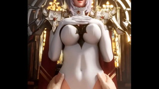 High Priestess Recieving Away Your Sin – Lazyprocrastinator