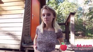 Gorgeous Teen Lily Ray Gets Boned Behind An Old Shack And Swallows A Big Load! English Dates66.Com